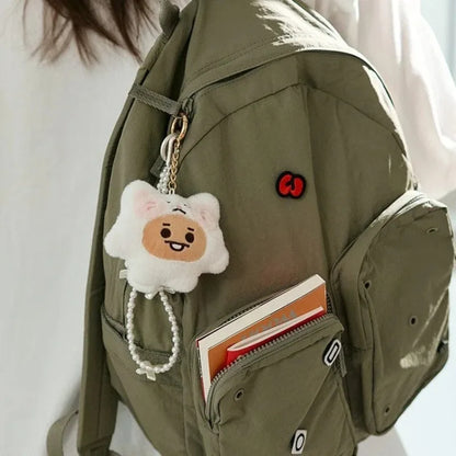 Baby Animal Series Bt21 Cooky Shooky Plush Doll Keychain Pendant Cute Koya Toy Girls Bag Packaging Decoration Collection Gift