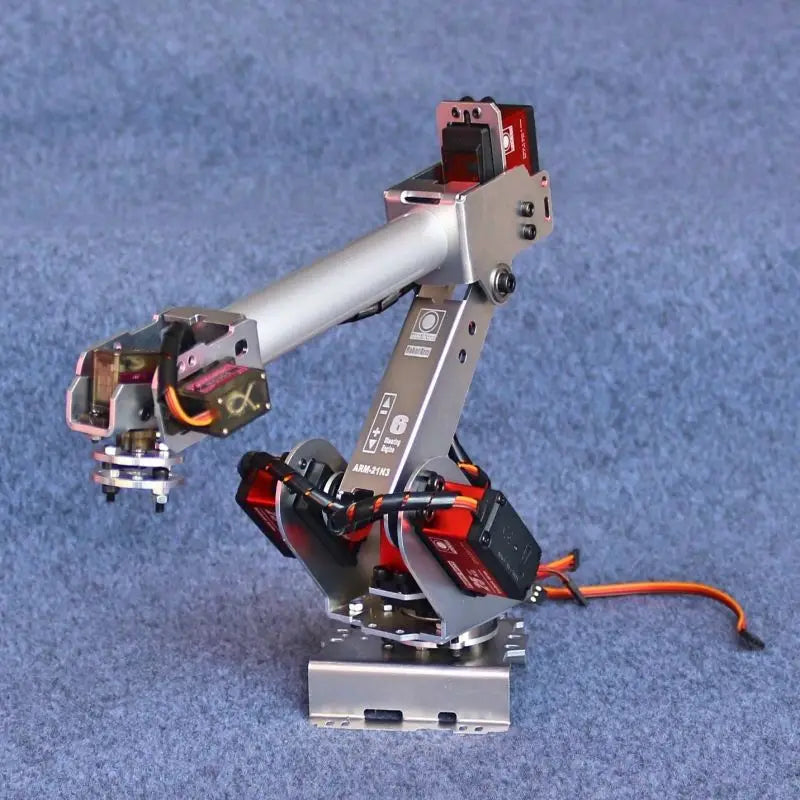 Bras Robot Industriel 6 DOF, avec Servos Numpopularité de 20kg/25 Noix, pour Raspberry, Ardu37, Kit de Bricolage Programmable