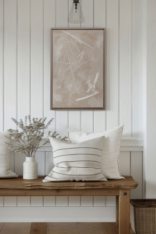 SABLE ÉTOILÉ, Œuvre sur toile tendue