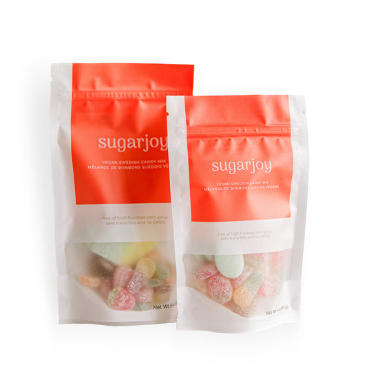 Mélange de bonbons suédois végétaliens