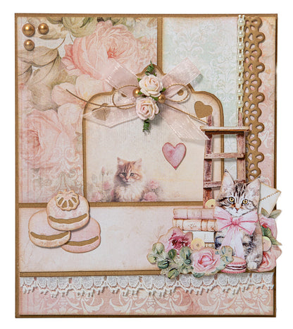 SL Tags ATC, 250 gsm Paper A Cat's Secret 20 Pieces