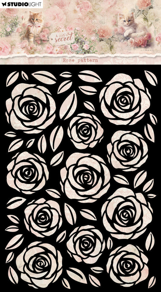 SL Mask Rose Pattern A Cat's Secret 1 Pieces