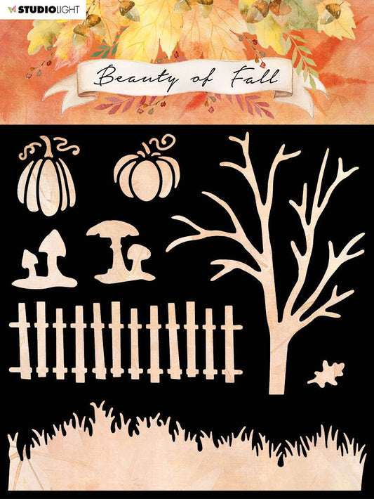 SL Masque Scenery La Beauté de l'Automne 150x150mm n°34