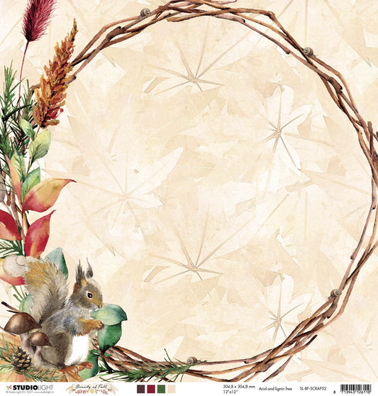 SL Scrap La beauté de l'automne 305x305mm n°52