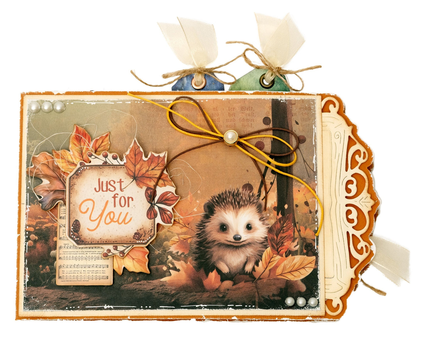 SL Die-Cut Paper Pad Paper Elements Charming Autumn 20 Sheets