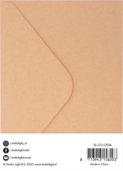SL Cards & Envelopes Kraft A6 Consumables 20 PC