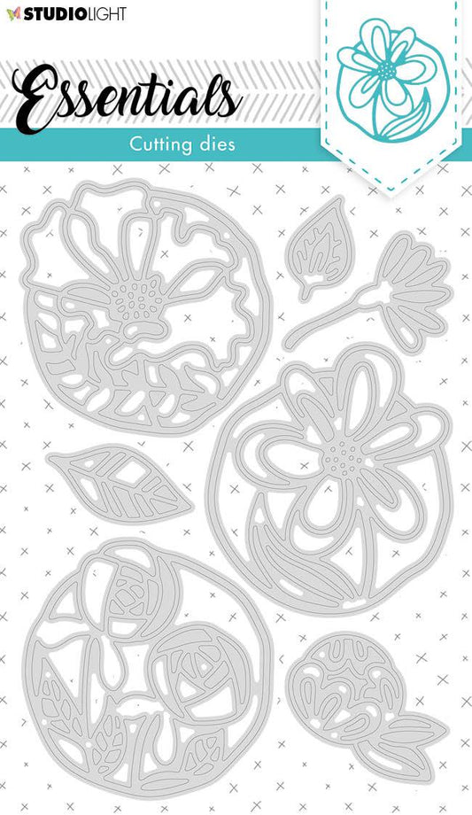 SL Matrice de découpe Essentiels Fleurs 105x148x1mm 1 pc n°108