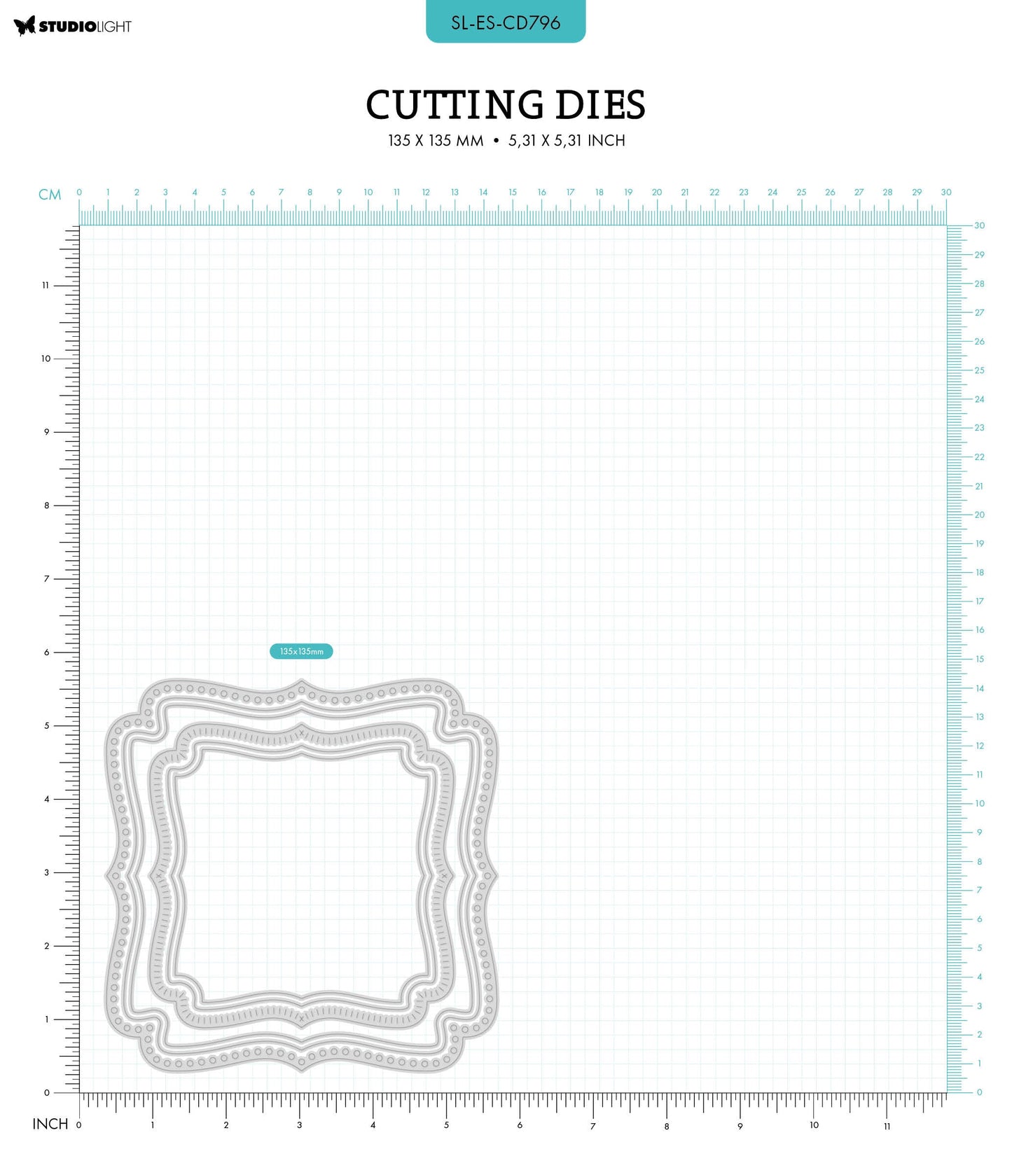 SL Cutting Dies Classic Accolade Essentials 6 PC