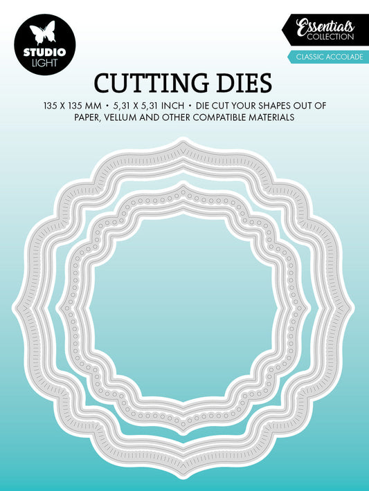 SL Cutting Die Classic Accolade Essentials 6 PC