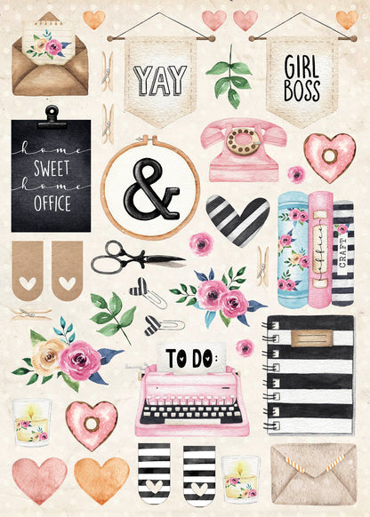 SL DIY Block Love To Create Essentials 294x210xmm 1 PC nr.16