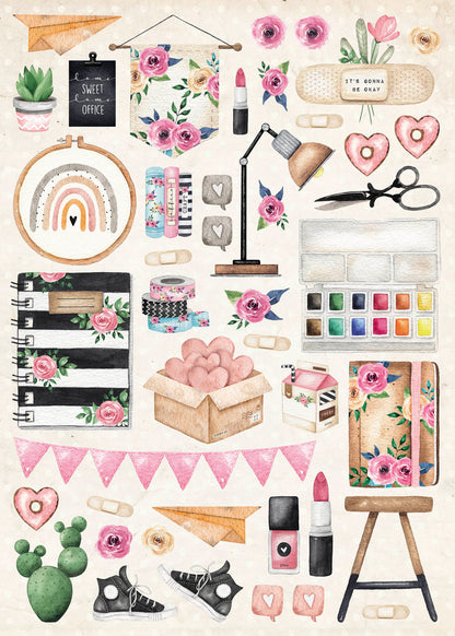 SL DIY Block Love To Create Essentials 294x210xmm 1 PC nr.16