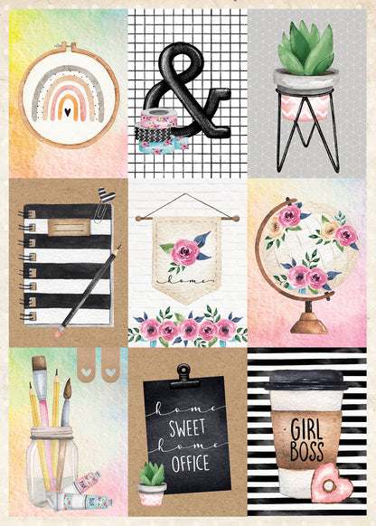 SL DIY Block Love To Create Essentials 294x210xmm 1 PC nr.16