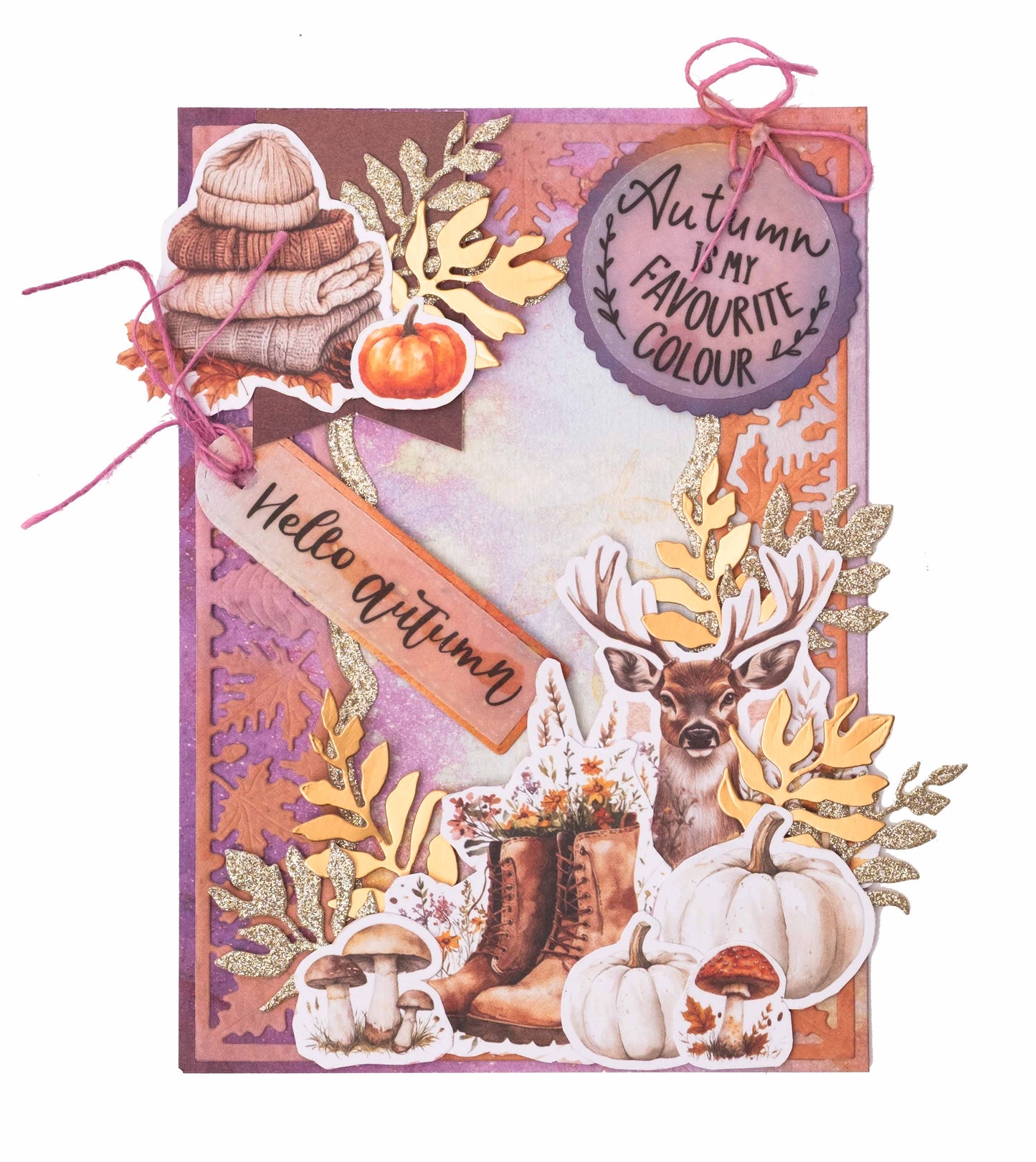 SL Bloc de papiers mixtes Autumn Essentials 42 feuilles