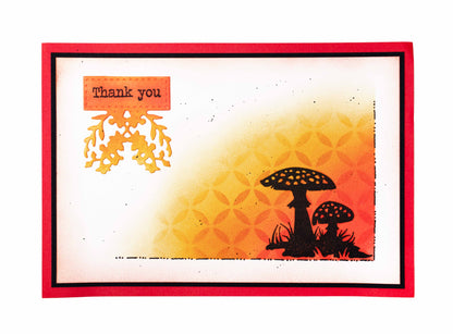 SL Stamp & Cutting Die Floral Frame Essentials 65x90x3mm 9 PC nr.65