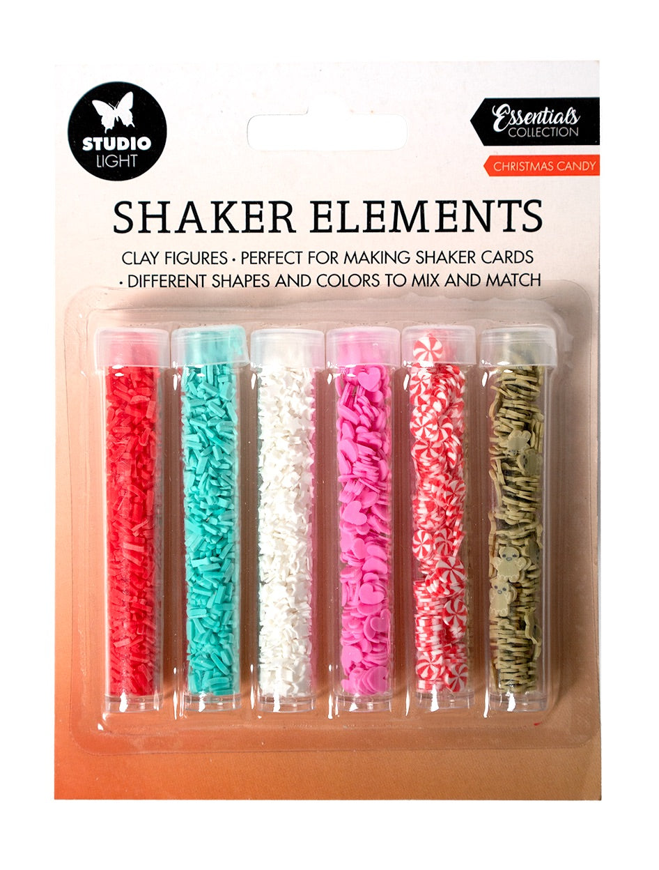 SL Shaker Elements Bonbons de Noël Essentiels 151x111x1mm 6 pièces n°01