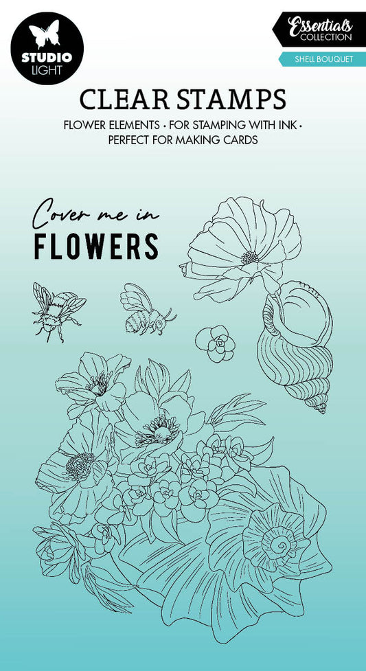 SL Clear Stamp Shell Bouquet Essentials nr.428