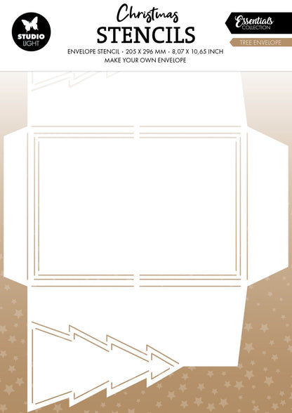 SL Stencil Tree Envelope Essentials 1 Piece