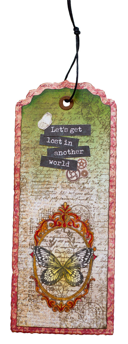 SL Clear Stamp Branche de primevère Collection Grunge 45,5x140x3mm 1 pièce n°393