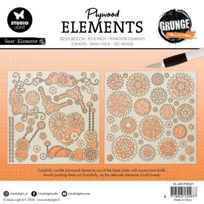SL Plywood Elements Gear Elements Grunge Collection 2 PC