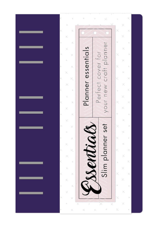SL Slim Planner Violet Foncé Planner Essentials 160x250x30mm 1 PC nr.05