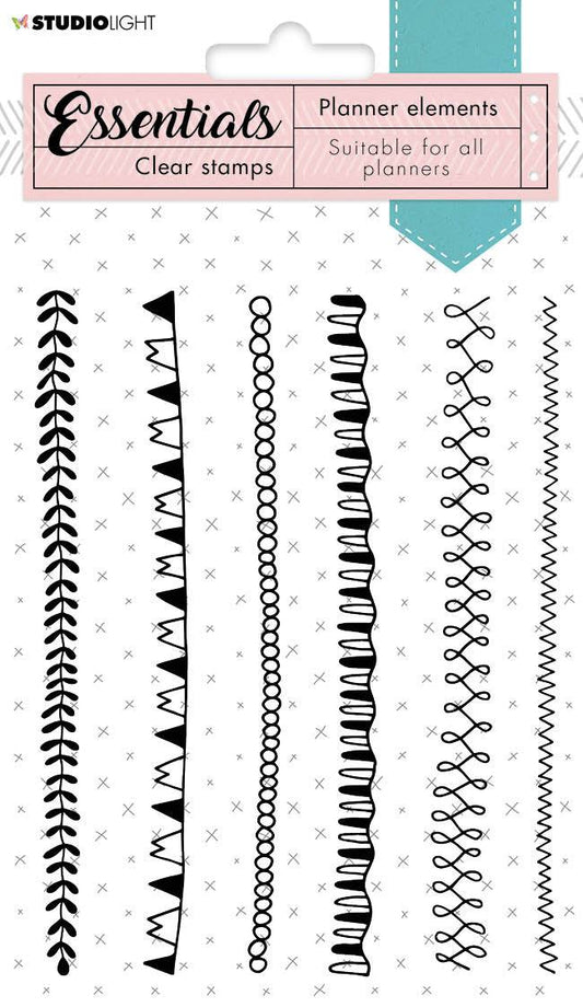 SL Tampons transparents Bords Agenda Essentiels 105x148mm nr.06