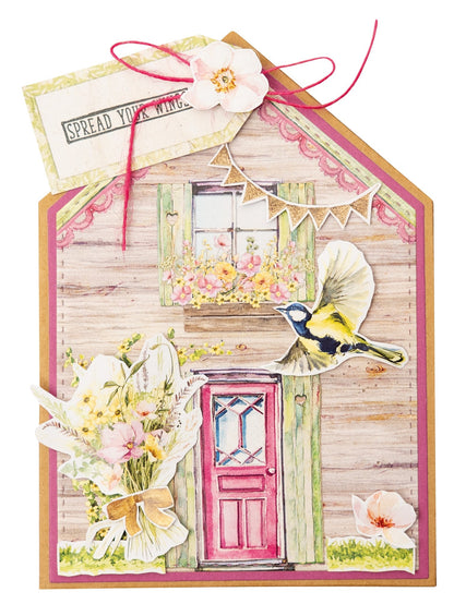 SL Die-Cut Paper Pad Paper Elements Spring Meadow 20 SH