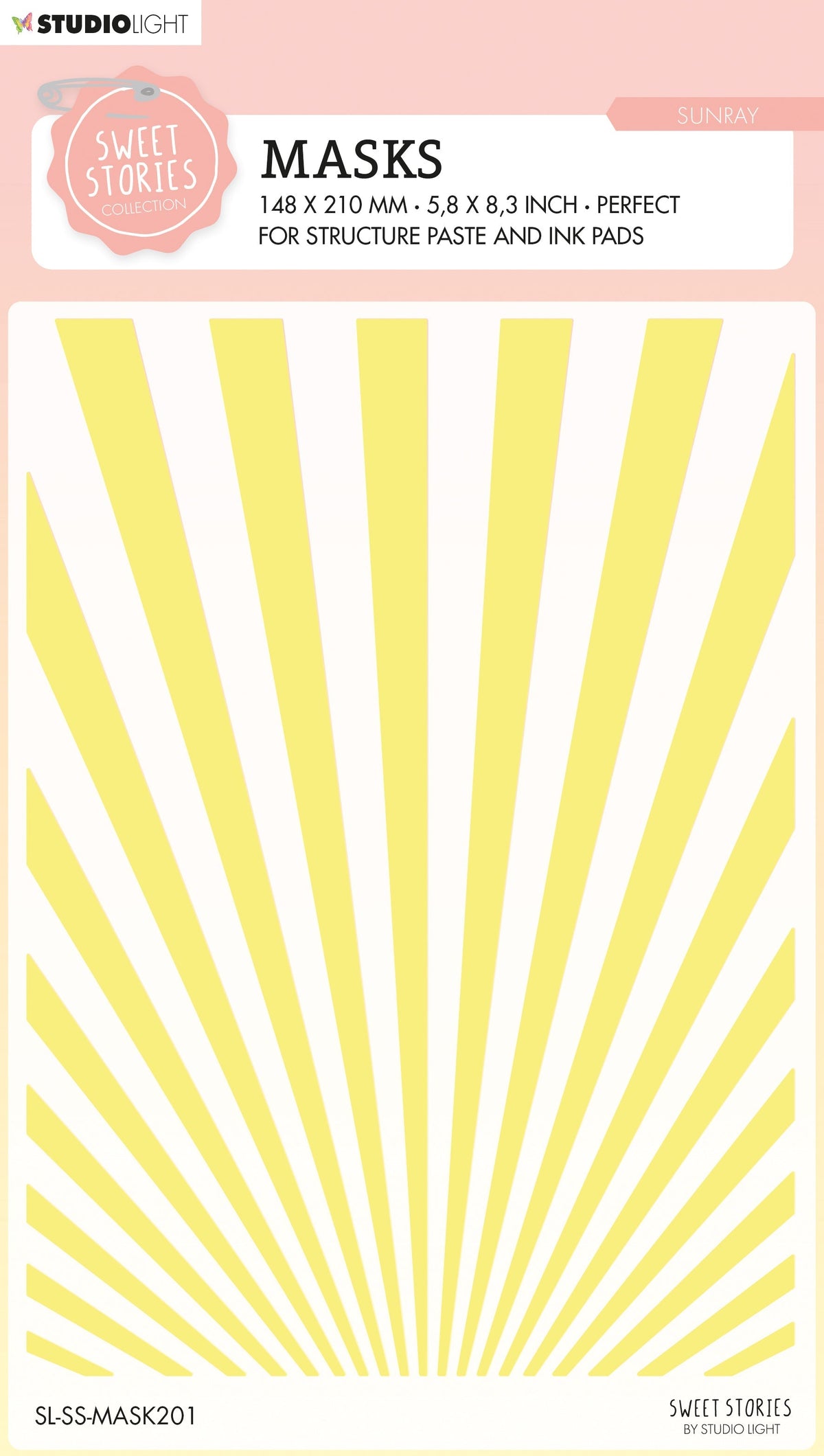 SL Mask Sunray Sweet Stories 150x210x1mm 1 PC nr.201