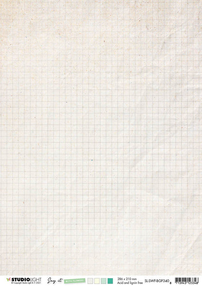BG Paper Say it with Flowers 210x297mm nr.340