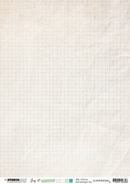 BG Paper Say it with Flowers 210x297mm nr.340
