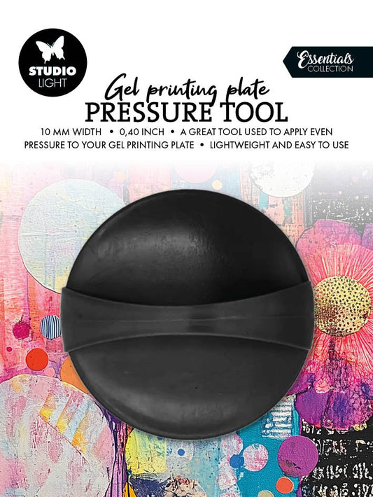 SL Gel Printing Plate Pressure Tool 10 cm diameter Tools 120x160x25mm 1 Piece