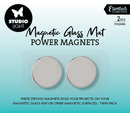 Aimants SL Power pour Outils Essentiels de Tapis en Verre Magnétique 2 Pièces