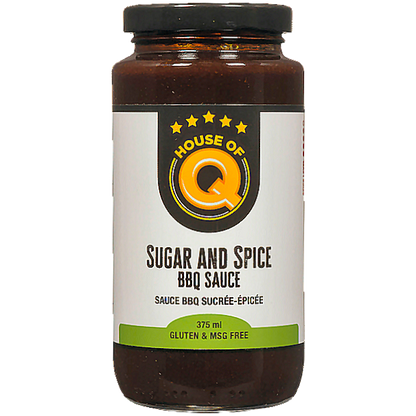 House Of Q Sugar and Spice BBQ Sauce - 375 ml