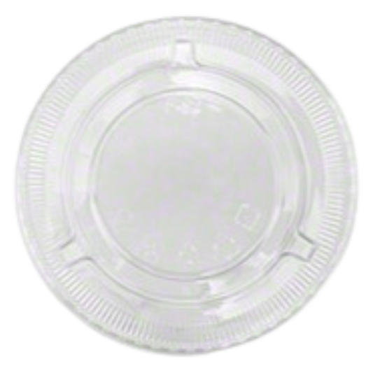Pet Flat Lid for 4 oz Paper Soup Containers