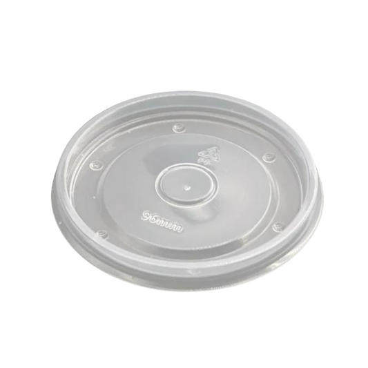 PP Lids for Paper Soup Containers for 8 to 16 oz Paper Soup Containers