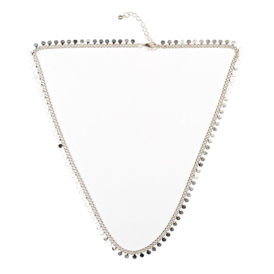 Collier à chaîne maillons – Plaqué argent
