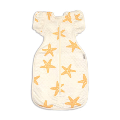 Bamboo Newborn Cocoon Sack 1 TOG (Starfish Print)