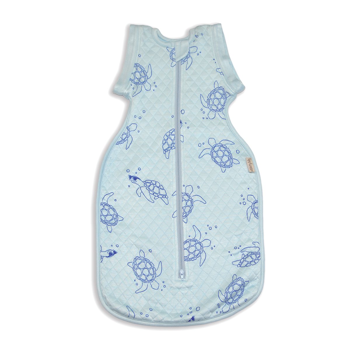 Bamboo Newborn Cocoon Sack 1 TOG (Sea Turtle Print)