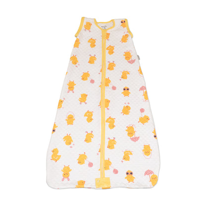 Bamboo Classic Sleeping Sack w/Detachable Sleeves 1 TOG(Little Chick Print)