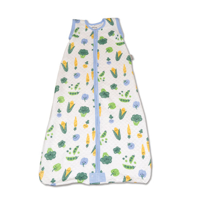 Bamboo Classic Sleeping Sack w/Detachable Sleeves 1 TOG(Farmers Market Print)