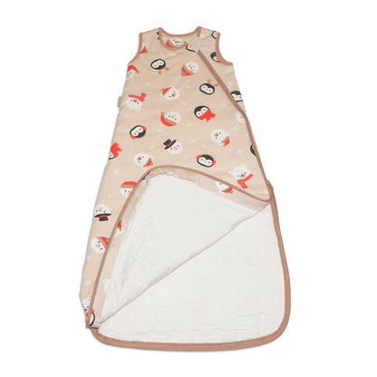 Bamboo Sleeping Sack 1.0 TOG (Snowy Faces Print)