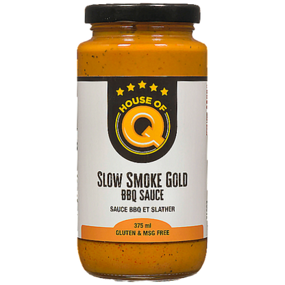House Of Q Slow Smoke Gold BBQ Sauce - 375 ml