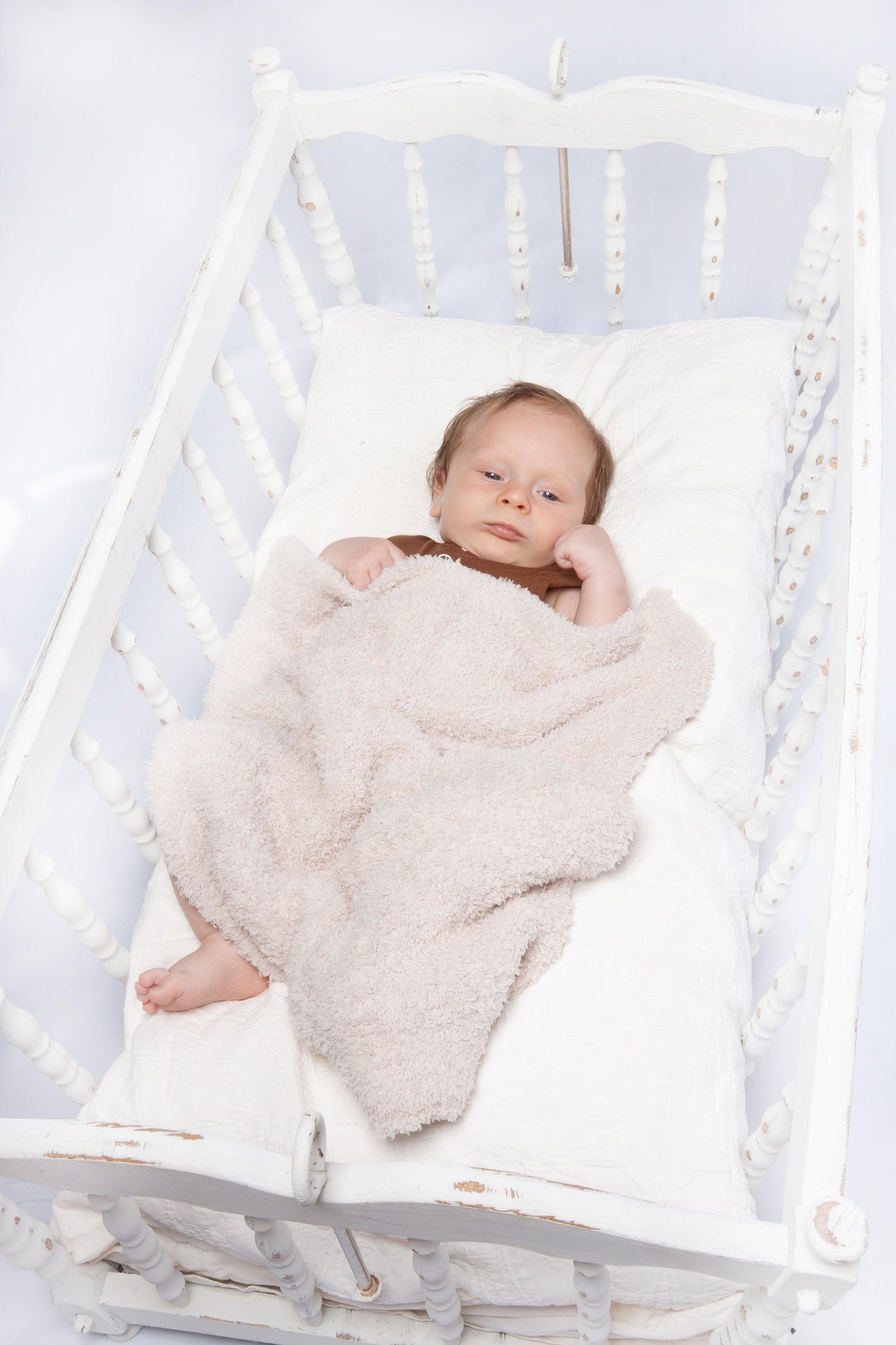 Doudou double couche rose poudré