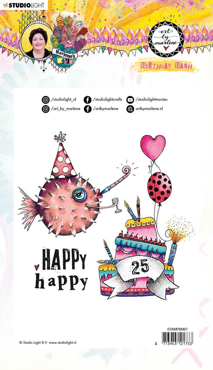 Art by MarleneClear Stamp Marlene's World nr.67