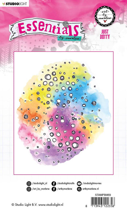 Art by Marlene Cling Stamp Just Dotty Essentials nr.69