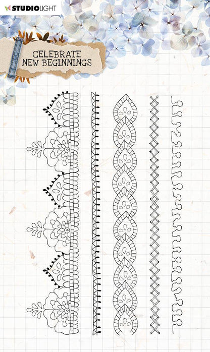 Clear Stamp Celebrate New Beginnings 105x148mm nr.517