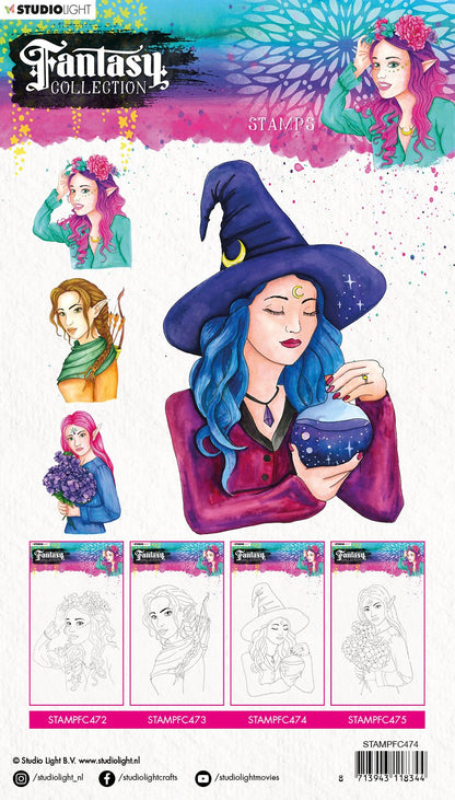 Stamp A5 Fairy, Fantasy Collection 3.0 nr.474