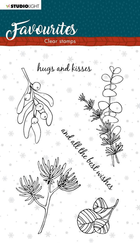 Clear Stamp Winter's Favourites 105x148mm nr.504