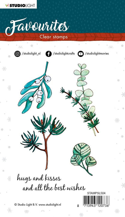 Clear Stamp Winter's Favourites 105x148mm nr.504