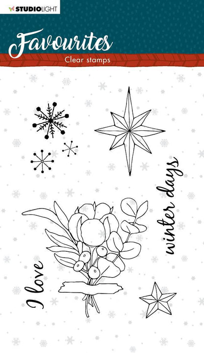 Clear Stamp Les Incontournables de l'Hiver 105x148mm nr.505