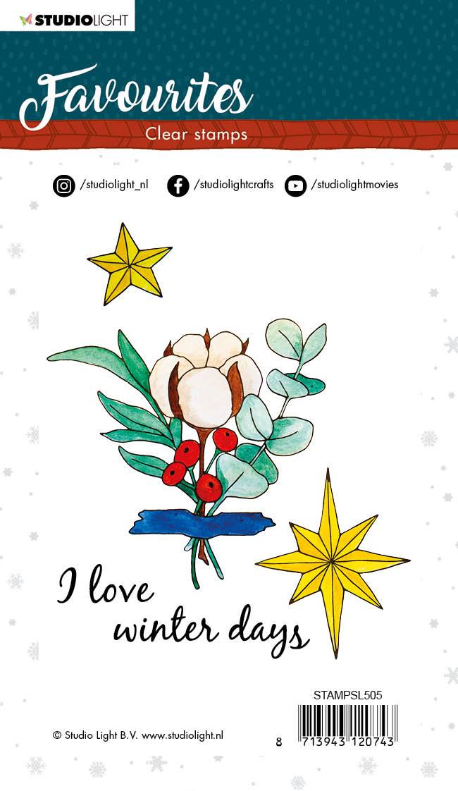 Clear Stamp Les Incontournables de l'Hiver 105x148mm nr.505